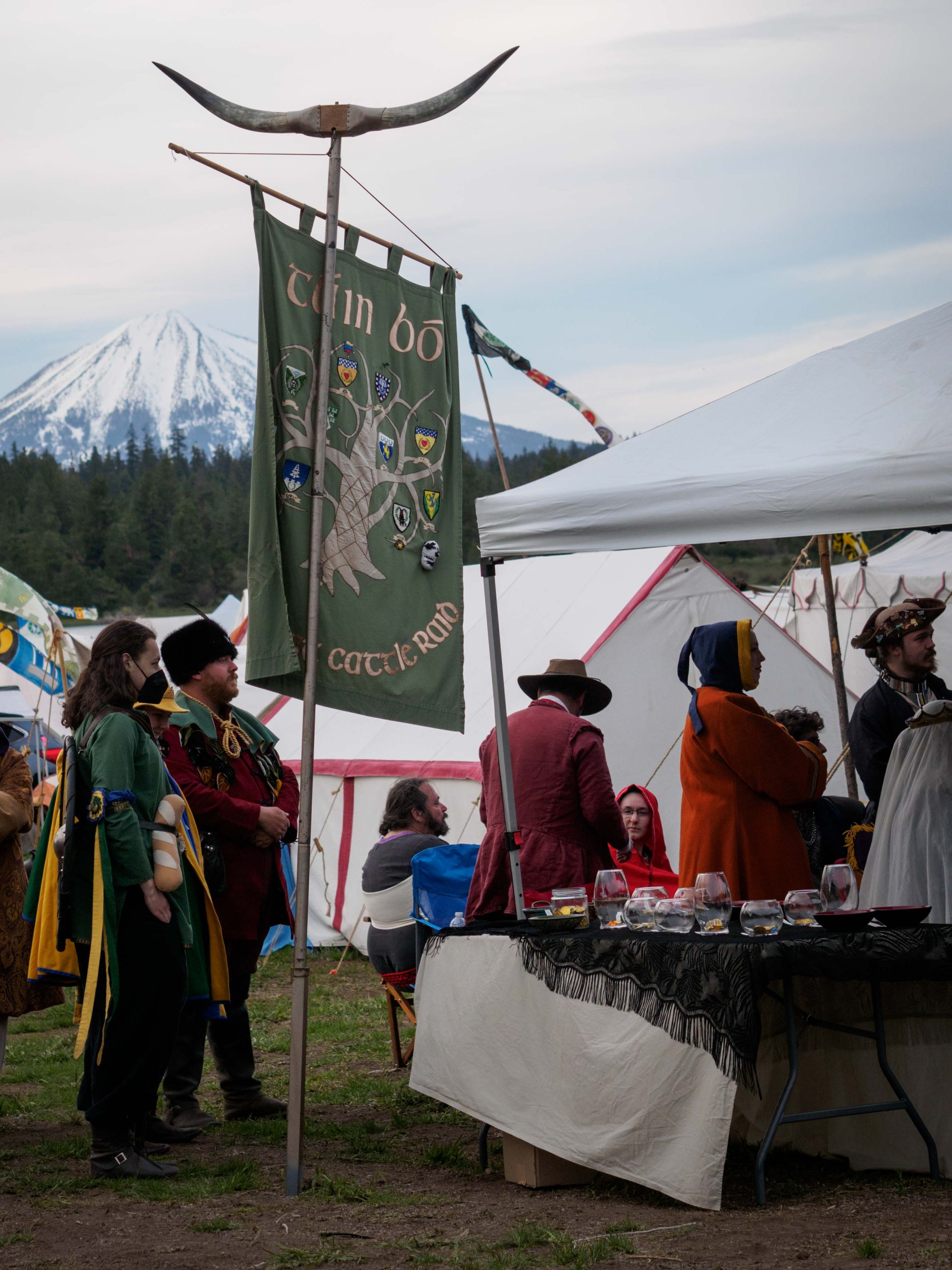 The Kingdom of An Tir is throwing a Midwinters Feast in Eugene, Oregon